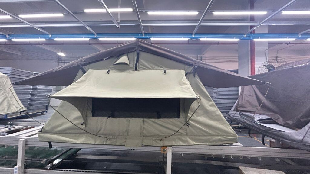 zelt lagos 6 JUSTCAMP Lake XXL Familienzelt für Personen - wasserdichtes Tunnelzelt mit 2 Schlafkabinen, großem Vorraum & Stehhöhe økologisk Isabella Dawn Zeltteppich, 300x700cm Size:Sherpa 4